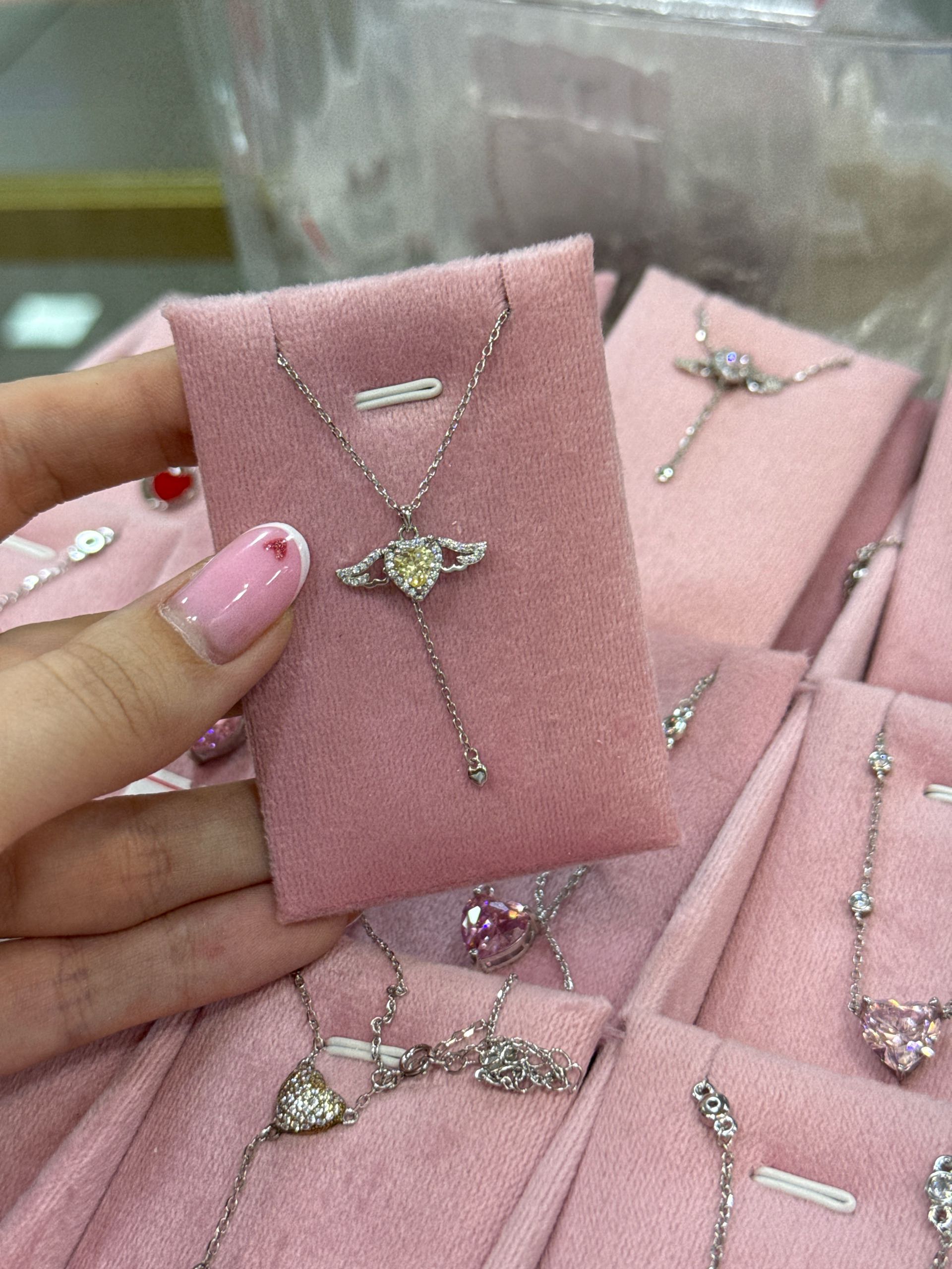 цепочка сердце