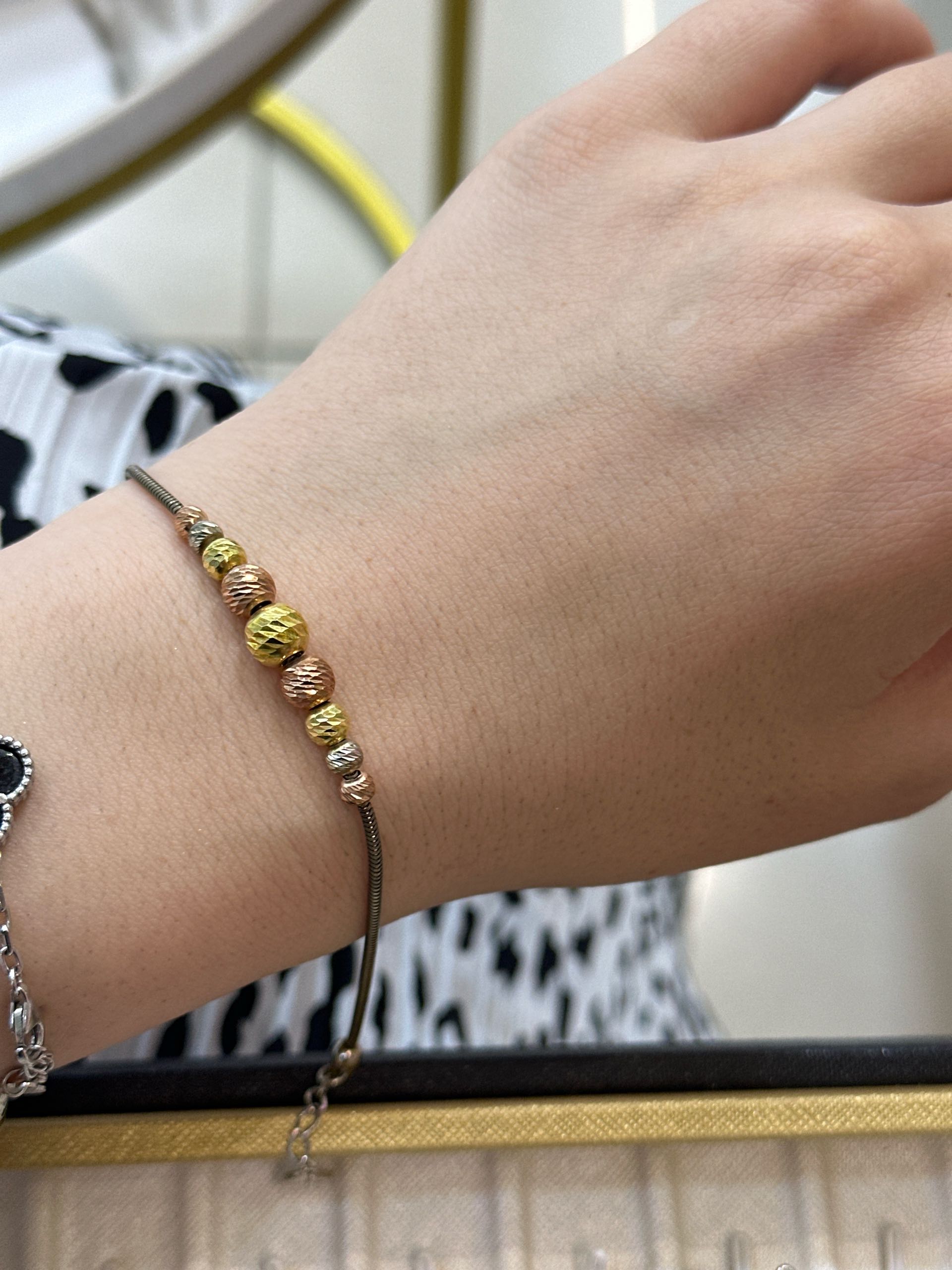 браслет золотой