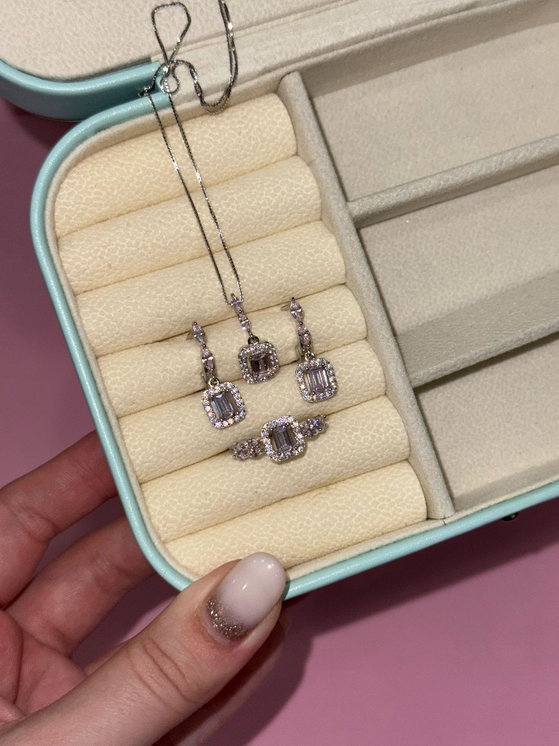 комплект розовы / 18