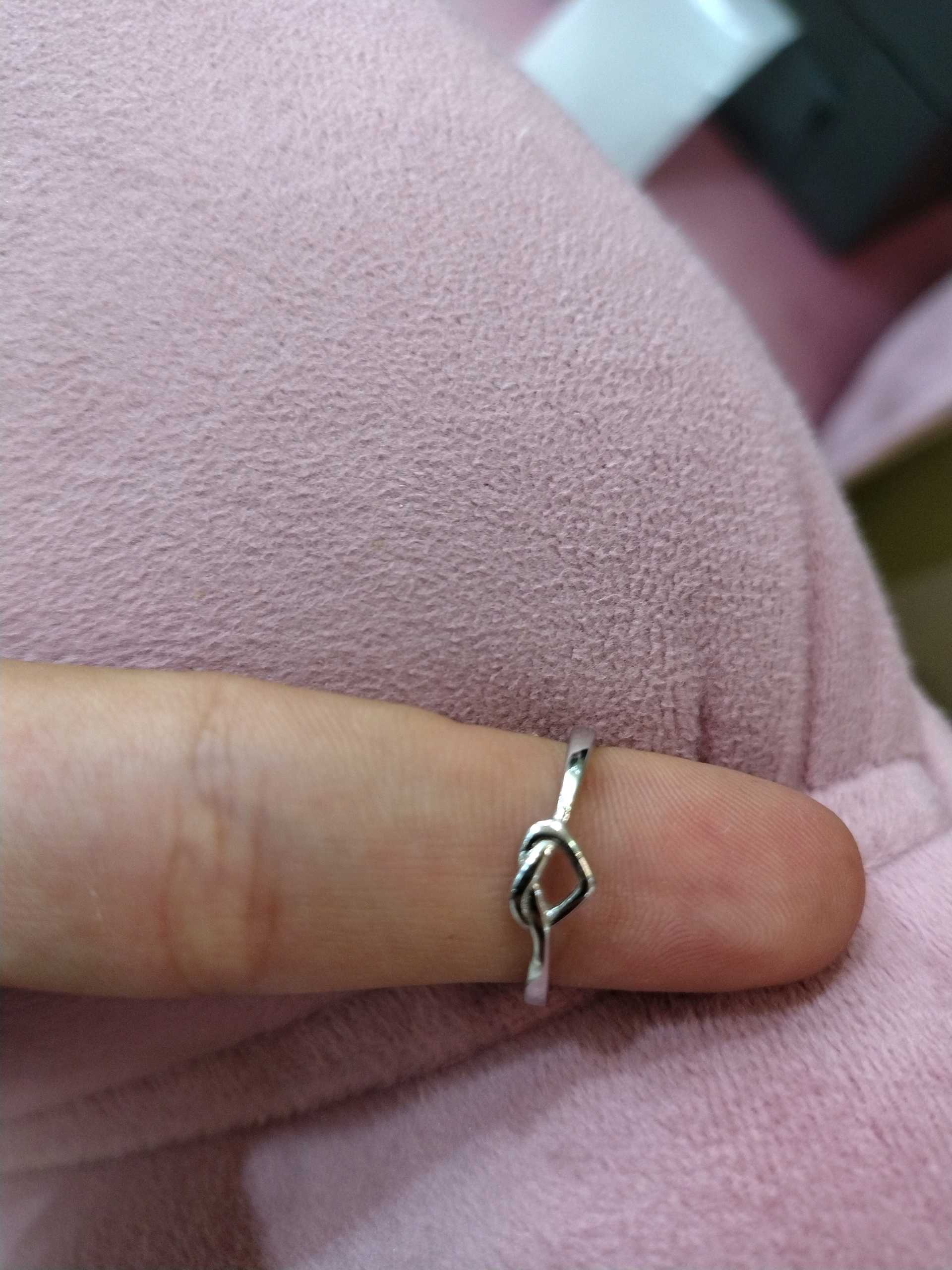 Кольцо сердце р16.5