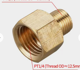 Резьбовой фитинг штуцер съединител CR-202 M12F16