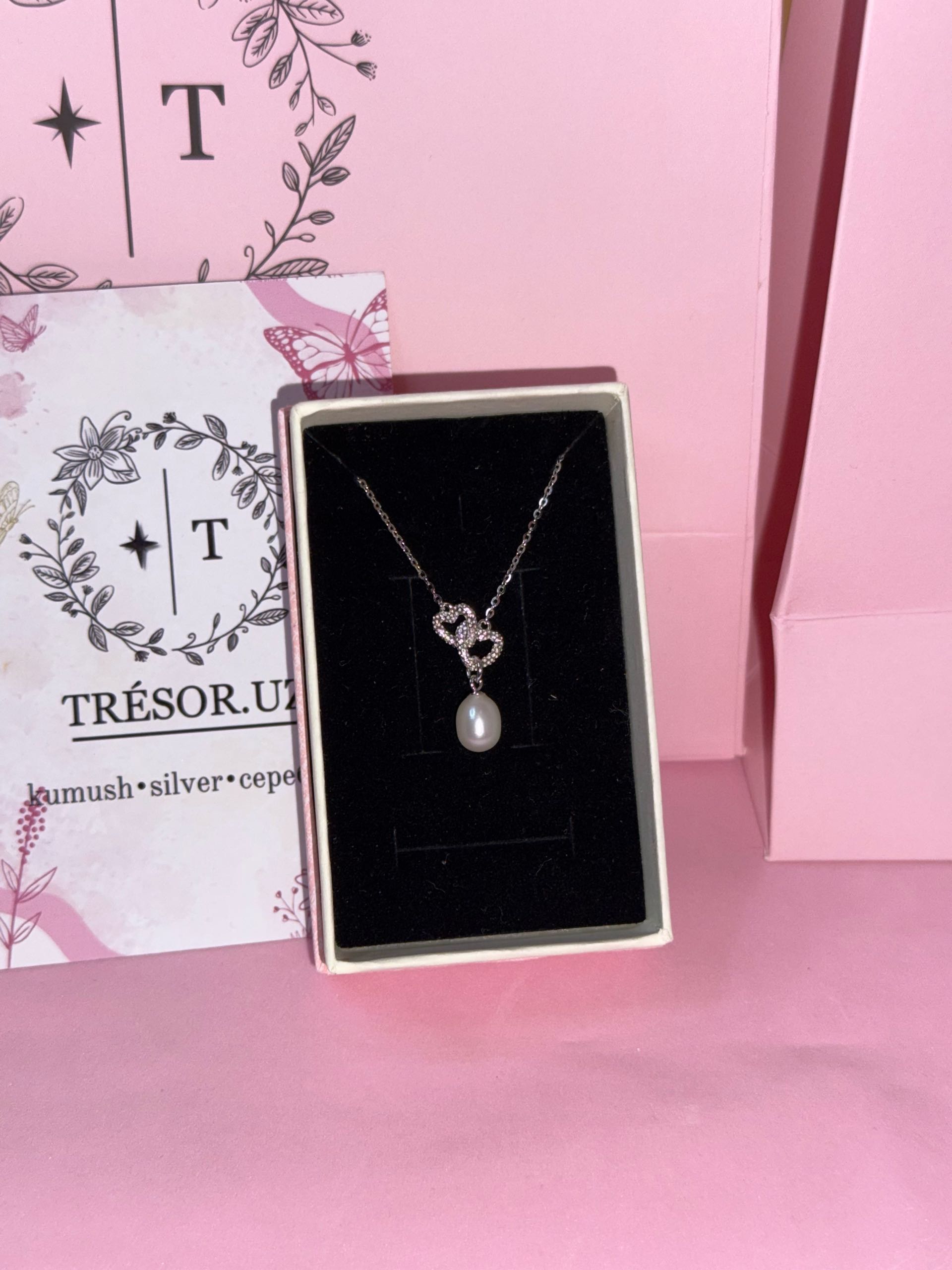 подвеска с нат жемчугом