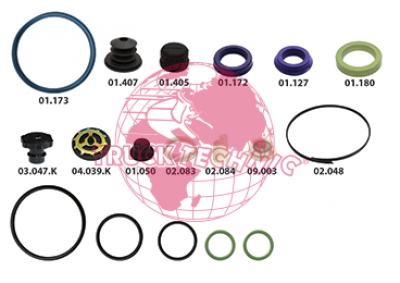 Ремкомплект воздушных крана BEYFREN 80.5011