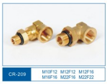 Резьбовой фитинг штуцер CR-209 M12F16