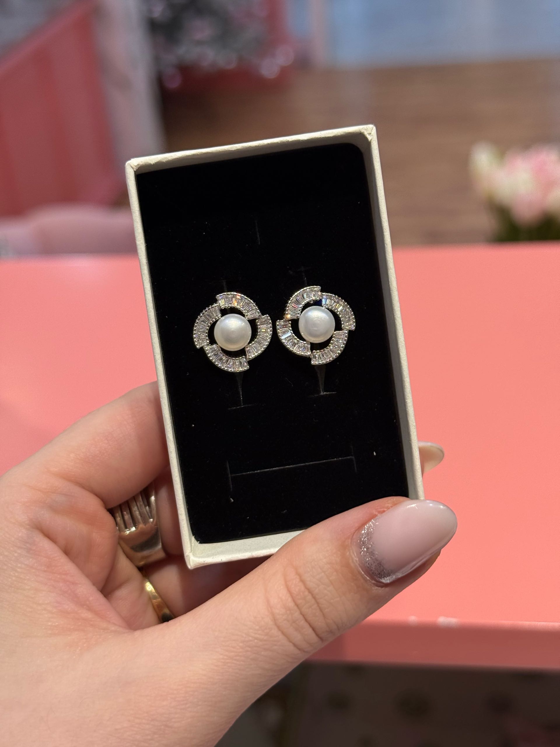 серьги с262 жемчуг