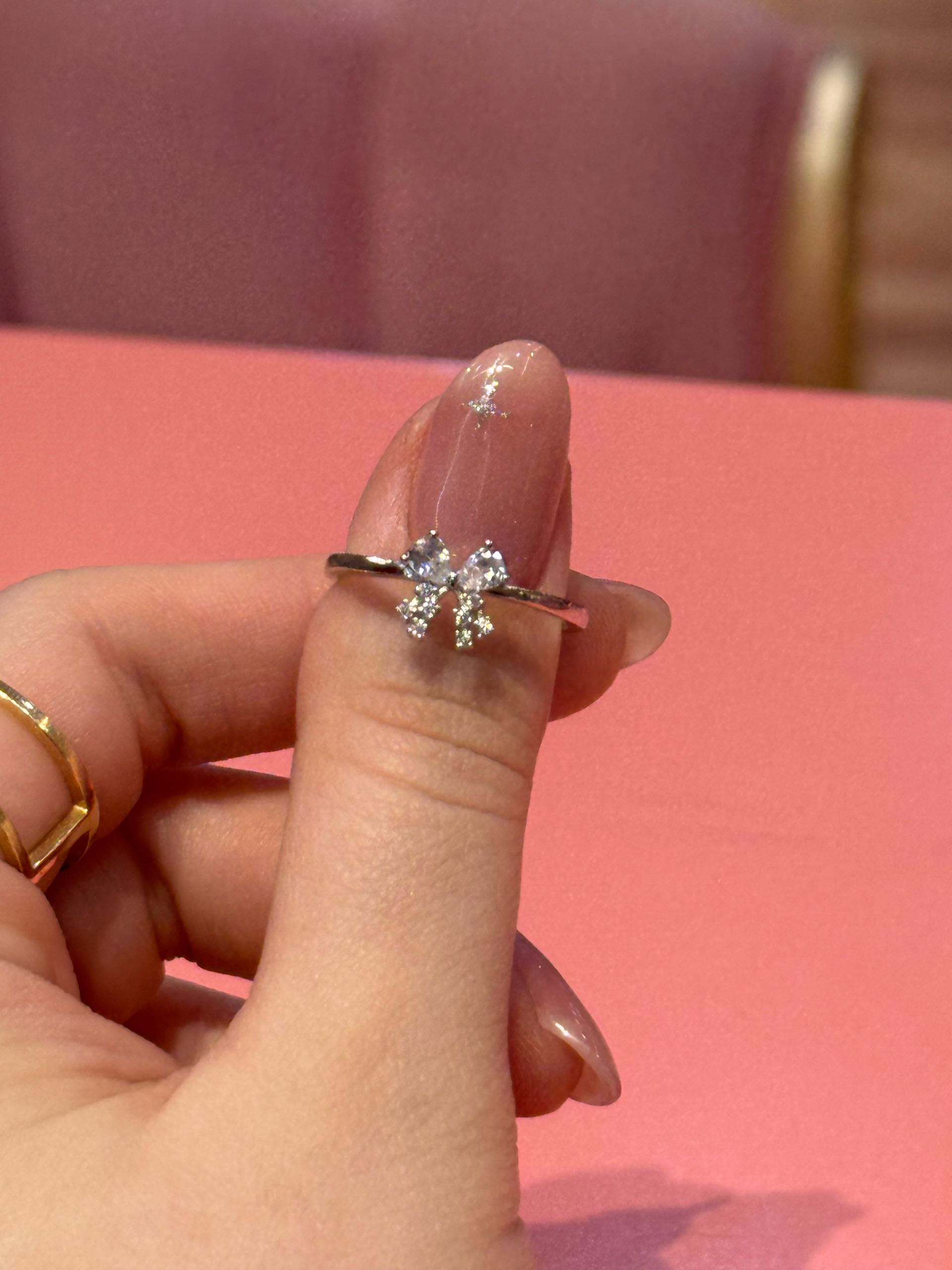 кольцо к525 бантик