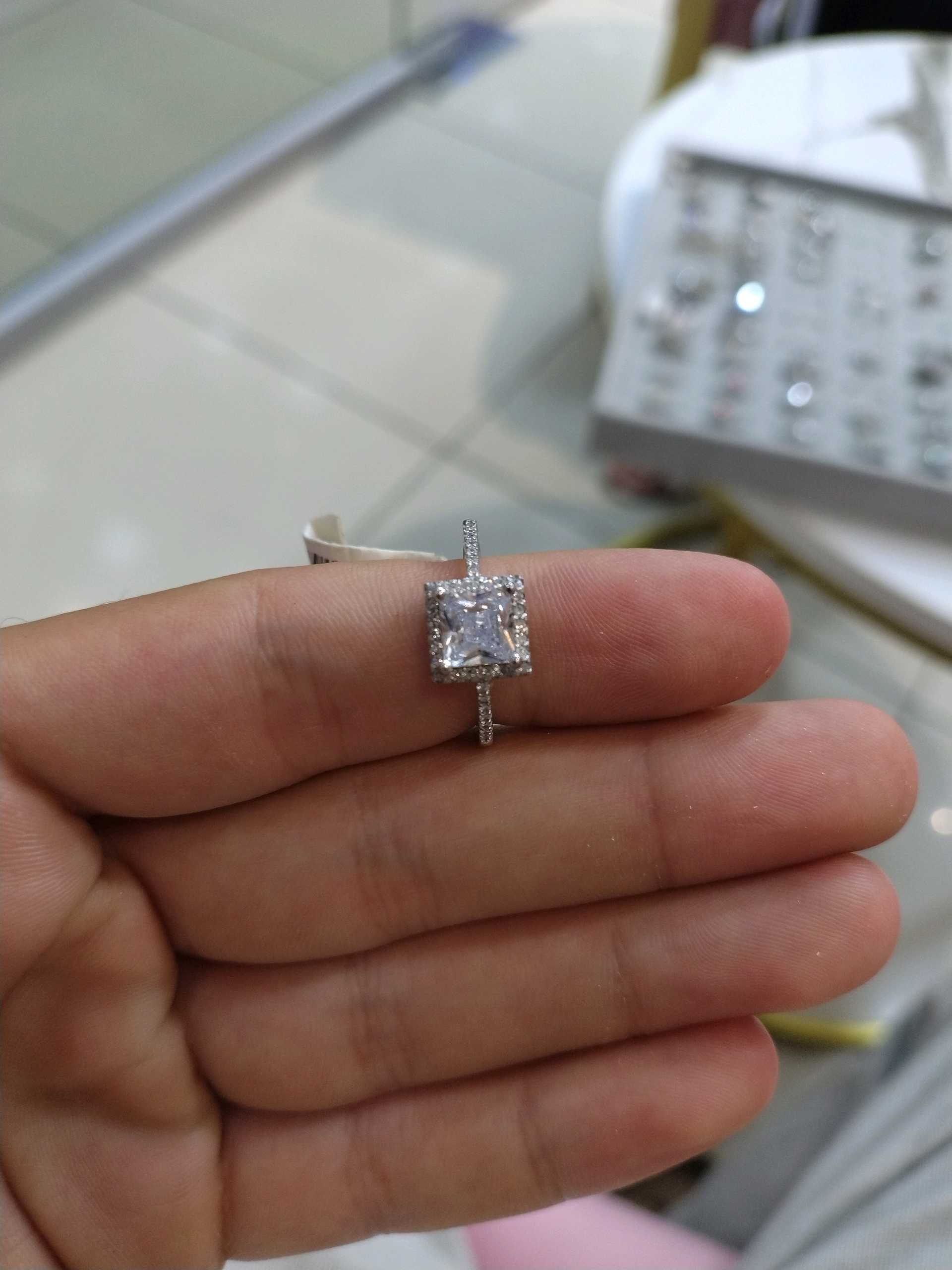 Кольцо под брилиант р17