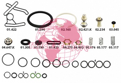 Ремкомп воздушных крана BEYFREN 50.2003.1