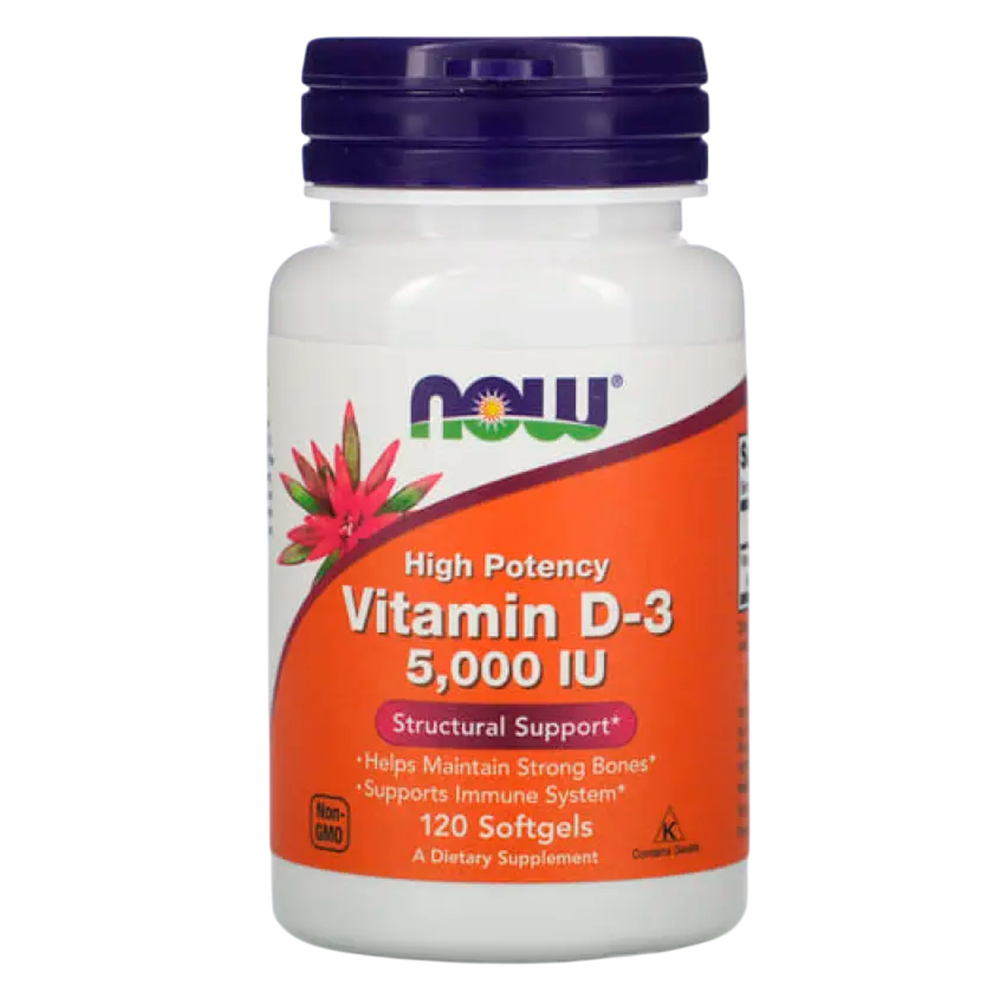 Витамин D3 Now 5000 120caps