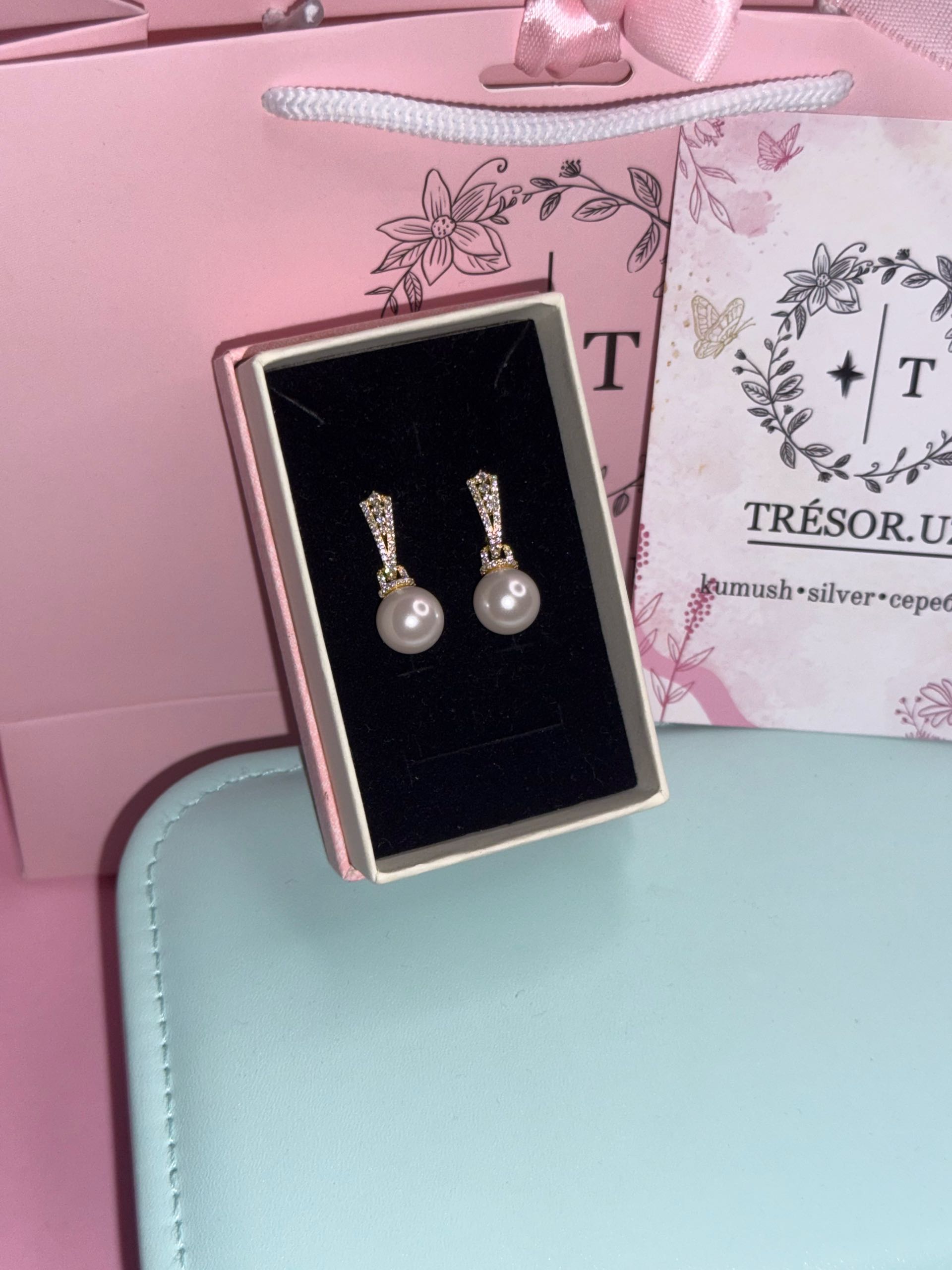 серьги с275 золотым трансформер