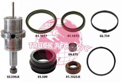 Ремкомплект воздушных крана BEYFREN 60.9024.5