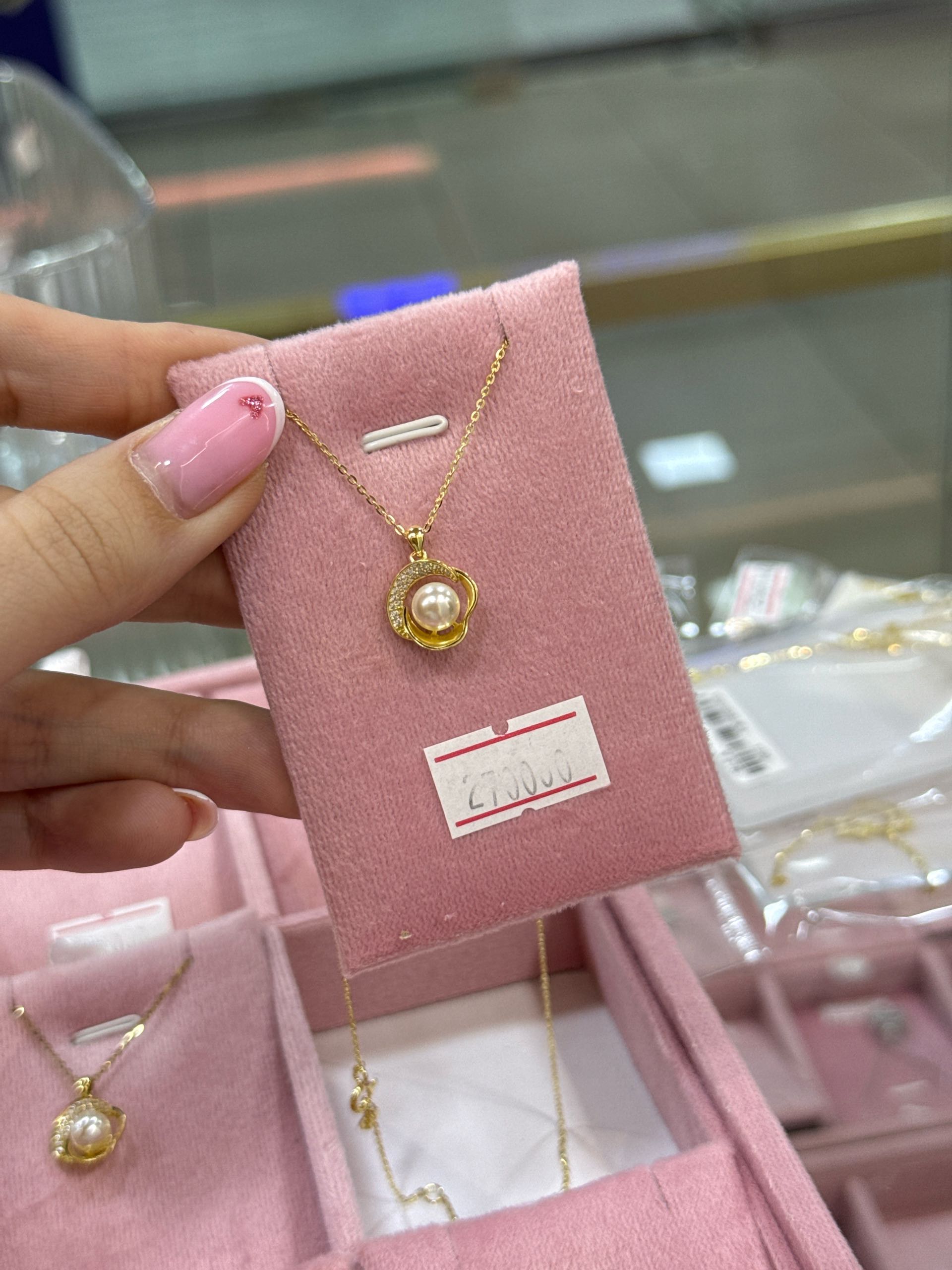 цепочка с золотым опылением