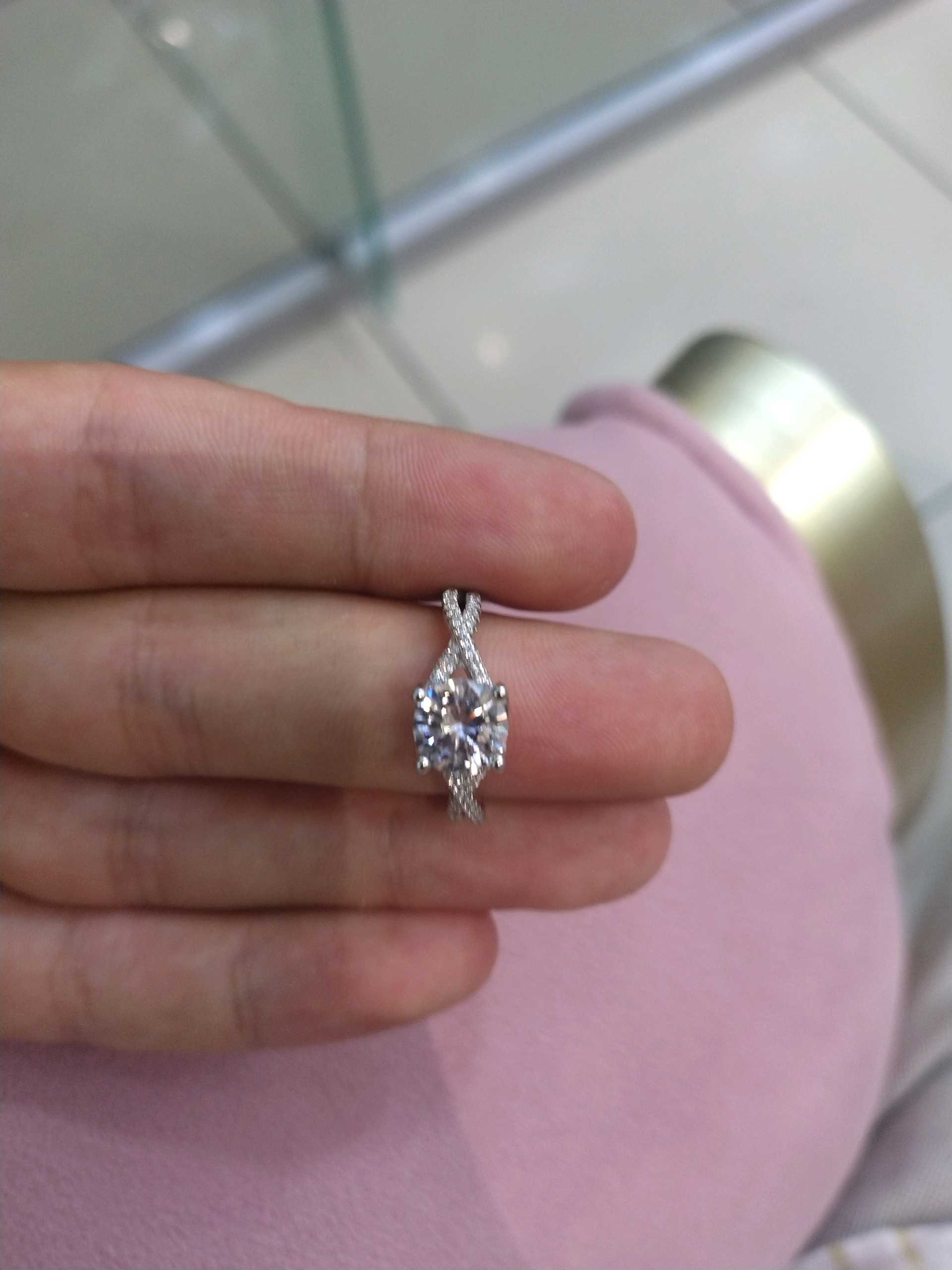 Кольцо под брилиант р17.5